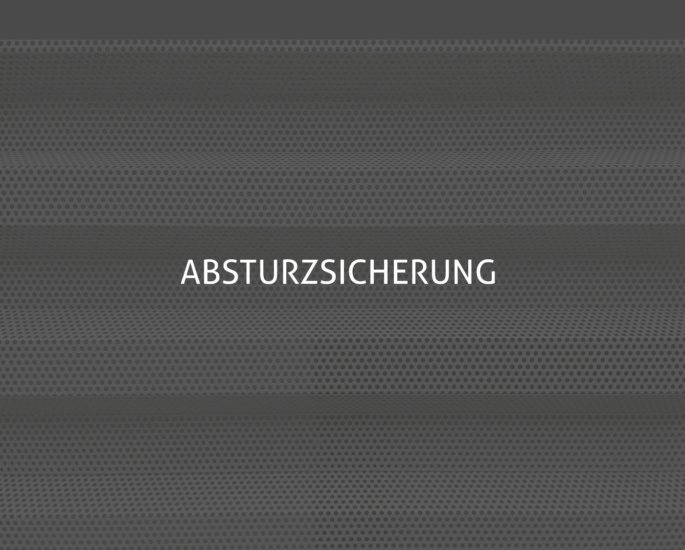 Absturzsicherung